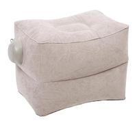 VINTORKY Adjustable Height Inflatable Foot Rest Pillow 13X16X10In for Office, Airplane, and Hiking with Portable Foldable Design