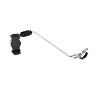 VINTORKY Adjustable Metal Marching Band Phone Holder for Clarinet Saxophone Instrument Mount Clip Smartphone Lyre for Woodwind Music Practice