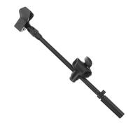 VINTORKY Adjustable Metal Microphone Boom Arm with Dual Spring Clips, 350mm Long Rotating Mic Stand Holder for Live Streaming and Desktop Use, Compatible with 15mm to 19mm Mic Poles