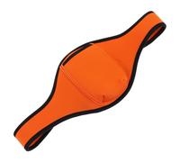 VINTORKY Adjustable Mic Belt Waistband Pouch Carrier Bag for Fitness Trainers and Speakers, Portable Microphone Holder Accessory for Outdoor Exercise and Theatrical Performance, Orange