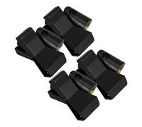 VINTORKY Adjustable Microphone Holder Easy Attachment 4pcs, Mic Holder Clamp with Copper Thread, Firm Stable Hold, for Live Performances and Audio Setups for Re20 Microphone