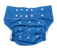 VINTORKY Adjustable Reusable Adult Cloth Diaper Breathable Leakproof Incontinence Pants with Soft Elastic Leg for Comfortable Fit and Reliable Protection