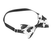 VINTORKY Adorable Cat Collar with Black Cloth Bow Tie, Skin-friendly and Breathable Small Animal Accessory for Cute Pet Photos and Everyday Wear