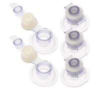 VINTORKY Air Mattress Valve Replacement 5Pcs PVC Inflatable Nozzles for Rafting Kayak Plastic Quick Inflation Camping Gear