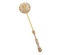 VINTORKY Alloy Candle Extinguishing Device Christmas Candle Snuffer Retro Candle Snuffer Candle Snuffer with Long Handle Beige