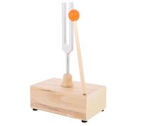 VINTORKY Alloy Tuning Fork for Healing Meditation Frequency Wooden Resonator Box and Tuning Fork Mallet for Sound Healing Instruments and Yoga Practices