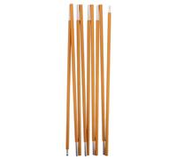 VINTORKY Aluminum Tent Poles: Replacement Tarp Poles - 141" Pre-Assembled Foldable Camping Rod Accessories for Awning Hiking Shelter Canopy Hammock Backpacking