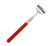 VINTORKY Back Scratching Tool Set with Handles 3pcs Stainless Steel Extendable and Easy to Hold Portable Body Massage and Scratch Relief Random Color for Travel and Office Use