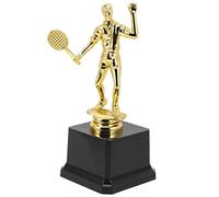VINTORKY Badminton Trophy Model Decorative Trophy for Competitions School Events Parties Durable Material Creative Design Award for Champions