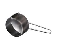 VINTORKY Baking Measuring Cup Spoon Set 4 Pieces Stainless Steel Measuring Spoons Long Handle for Milk Tea Shops