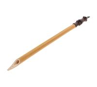 VINTORKY Bamboo Calligraphy Dip Pen Flat Tip, Meticulously Handcrafted for Cultural Preservation and Pottery Shaping, Vintage Rustic Style Writing and Painting Tool