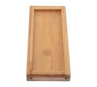 VINTORKY Bamboo Sharpening Stone Holder with Anti-Slip Silicone Feet and Antitilt Base for Enhanced Balance, Suitable for Bamboo and Ceramic Whetstones on Sink or Work Bench