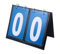 VINTORKY Basketball Scoreboard 2-Digit Manual Score Flipper Double-Sided Flip Score Board for Match Game Night Sports Coaching