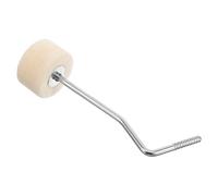 VINTORKY Bass Drum Practice Tool Metal Drum Pedal Hammer Curved Bass Drum Hammer Sturdy Construction Easy to Use Drumming Aid