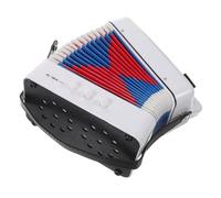 VINTORKY Beginner Accordion Toy for Boys and Girls Key Recorder Instrument Simple Design