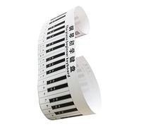 VINTORKY Beginner Piano Keyboard Labels Simulation Stickers for Recognition and Practice for Students Learning Music Theory and Scales Design