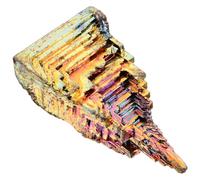 VINTORKY Bismuth Mineral Crystal Specimen Raw Stone for Educational Display and Home Ornament 30-50G
