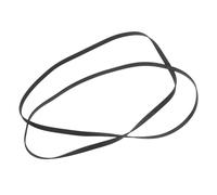 VINTORKY Black Rubber Cassette Tape Drive Belt for Turntable and Recorder, Tear Resistant and Stretch Resistant Flat Belt 470mm Length, Replacement for Home Audio Equipment