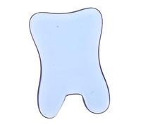 VINTORKY Blue Crystal Gua Sha Stone Facial Massage Tool, Square Face Guasha Board for Skincare Absorption, Suitable for Travel and Daily Use by Men and Women