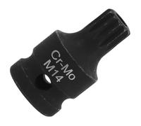VINTORKY Brake Cylinder Tool Impact Bit Remover for Calipers Removal Spline Remover Low Profile Sockets Square Socket Stubby Design Tool for Removal