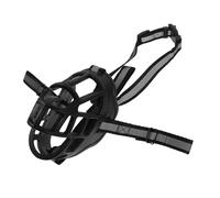 VINTORKY Breathable Dog Muzzle for Outdoor Use with Adjustable Straps, Hollowed out Tpr Material, Safe for Long Time Use, Anti-bite and Anti-bark Muzzle for Dogs and Puppies