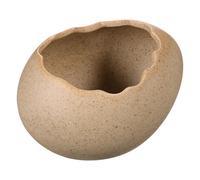 VINTORKY Broken Egg Bowl Small Ceramic Dessert Bowl 220Ml Egg Shaped Container Unique Design Decorative for Easter Birthday Party Table Display