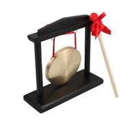 VINTORKY Cabbage Rack Gong Stand and Mallet for Meditation Sound Healing and Classroom Use Includes Gong and Beater