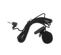 VINTORKY Car External Lavalier Microphone with Noise Reduction for Clear Calls Compatible with GPS Navigation Systems Easy Installation for Various Vehicles Wired Clip Mic