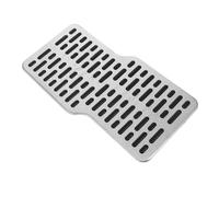 VINTORKY Car Mat Pedal Repair Pad Anti-slip Rubber Stainless Steel Car Floor Mat Foot Pedal Cover Brake Clutch Protection for Vehicle Interior