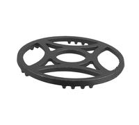 VINTORKY Cast Iron Wok Support Ring and Espresso Makers for Small Frying Pans Universal Fit Non-slip Iron Burner Grate Space-saving Kitchen Rack for Gas Stove