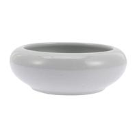 VINTORKY Ceramic Flower Pot Large Succulent Planter for Indoor Outdoor Use, Glazed Porcelain Decorative Plant Container with Water Culture Design, Suitable for Office Desk and Home Garden