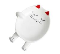 VINTORKY Ceramic Kitchen Utensil Holder Pot Lid Stand Spoon and Chopstick Rack Compact Design 5.12X4.13X0.79 Inch for Baking and Cooking