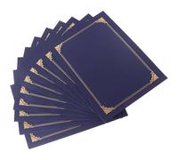 VINTORKY Certificate Holders 12X9 Inch Document Paper Cover Pack of 10 for Award Certificates