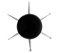 VINTORKY Circular Nail Dotting Tool for Manicure Multi-functional Nail Art Pen for Acrylics Pattern Tracing and DIY Painting Black Stylus for Women