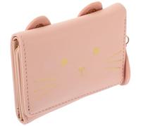 VINTORKY Compact Small Wallet for Women, Foldable Pu Coin Purse with Lightweight Design, for Travel and Holding Id Cards or Business Cards, Gift for Students and Volunteers