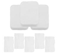 VINTORKY Compressed Cotton Pads and Personal Care with Thickened Pearl Pattern 8pcs for Makeup Removal Soft Cotton Squares Effective Suitable for Beauty Salons and Tattoo Artists