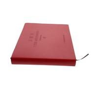 VINTORKY Concise Account Book with Leather Shell for Business Use and Receipt Documentation