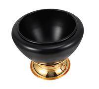 VINTORKY Copper Buddhist Bowl Lightweight Portable Black Hand Making Singing Bowl for Meditation Yoga Energy Healers Spirituality Practitioners