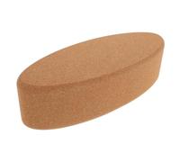 VINTORKY Cork Yoga Block Oval Shape Workout Block for Squats Stretching for All Levels Natural Non Slip for Flexibility Balance Training