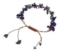 VINTORKY Crystal Bracelet Adjustable Size for Women Fashionable Beaded Wristband Expressing Intentions Casual Accessory
