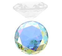 VINTORKY Crystal Glass Diamond Decorations for 2pcs Multi-faceted Elegant and Delicate Style and Photo Props Accessories Nail Art Studio Photography