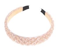 VINTORKY Crystal Headband for Women Handmade Beaded Hair Hoop Imitation Crystal Hair Accessories for Festival Fashion Wedding for Female