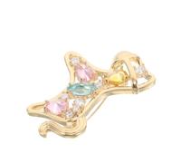 VINTORKY Cubic Zirconia Horse Brooch Pin for Women with Secure Attachment and Lightweight Metal Design, Sparkly Vintage Style for Casual Wear and Birthday Gifts
