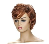 VINTORKY Curly Wig Fringe Short Women Hair Cover Fashion Lady Hair Wig for Role Play