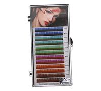 VINTORKY Daily Makeup False Eyelashes Curl Lash Extensions Fake Lashes for Home Salon