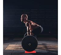 VINTORKY Deadlift Silicone Fixation Pad Durable Barbell Mat for Weightlifting Gym Training High Elasticity Portable Design Strong Load Bearing Capacity Suitable for Deadlift Squat
