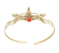 VINTORKY Delicate Alloy Leaves Headband for Women Lightweight Bridal Hair Accessory Creating Stunning Hairstyles Suitable for Proms and Pageants