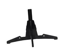 VINTORKY Detachable Clarinet Stand with Cross Four-leg Support Black Wind Instrument Holder for Oboe and Flute Musical Instrument Display Rack Portable for Performance and Practice