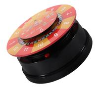 VINTORKY DIY Roulette Wheel Party Prop with Unique Design and Lightweight Plastic Material, Ensuring Fairness for Bars and Family Gatherings Entertainment Games