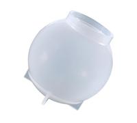 VINTORKY DIY Silicone Crystal Ball Mold Flexible Reusable Sphere Shape for Resin Craft Candle Decoration Art Making